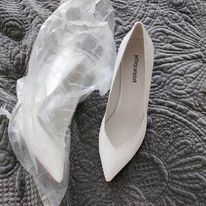 Jeffrey Campbell Elegant White Heels